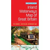 Collins Nicholson Inland Waterways Map of Great Britain: For Everyone with an Interest in Britain’s Canals and Rivers