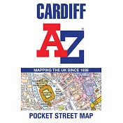 Cardiff A-Z Pocket Street Map