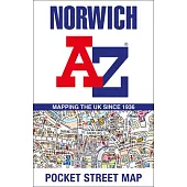 Norwich A-Z Pocket Street Map