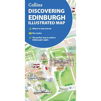Discovering Edinburgh Illustrated Map: Ideal for Exploring
