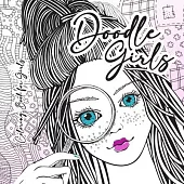 Doodle Girls Coloring Book for Girls: zentangle Coloring Book for girls age 10 up Girls Coloring Book zentangle - Girl Portraits Coloring Book for Tee