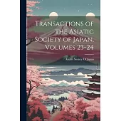 Transactions of the Asiatic Society of Japan, Volumes 23-24