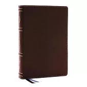Life in Christ Bible: Discovering, Believing, and Rejoicing in Who God Says You Are (Nkjv, Brown Bonded Leather, Thumb Indexed, Red Letter, Comfort Pr
