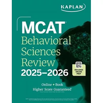 MCAT Behavioral Sciences Review 2025-2026: Online + Book