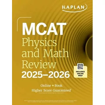 MCAT Physics and Math Review 2025-2026: Online + Book