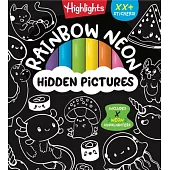 Rainbow Neon Hidden Pictures