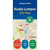Lonely Planet Kuala Lumpur City Map 2