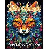Tattoo Animals coloring book for inmates