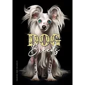 Dog Breeds Coloring Book for Adults: Dogs Coloring Book for Adults Grayscale Dog Coloring Book Pugs, Poodles, Bulldogs... A4 58P