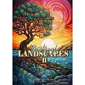 Zentangle Landscapes Coloring Book for Adults 2: Landscape Coloring Book for adults 2 beautiful zentangle landscapes and nature scenes zentangle lands