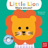 翻翻硬頁書(附音檔)Baby Faces: Little Lion, Where Are You?