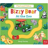 滑滑軌道書機關書Bizzy Bear: Find and Follow At the Zoo(附音檔)