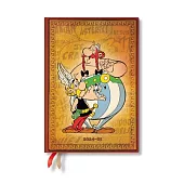 Paperblanks 2024-25 Asterix & Obelix the Adventures of Asterix 18-Month MIDI Horizontal Weekly Elastic Band 208 Pg 80 GSM