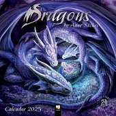 Dragons by Anne Stokes Wall Calendar 2025 (Art Calendar)