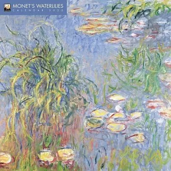 Monet’s Waterlilies Wall Calendar 2025 (Art Calendar)