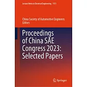 Proceedings of China Sae Congress 2023: Selected Papers