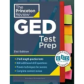 Princeton Review GED Test Prep, 31st Edition: 2 Practice Tests + Review & Techniques + Online Features