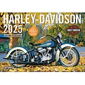 Harley-Davidson 17x12 2025: 16-Month Calendar--September 2024 Through December 2025