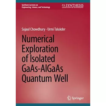 Numerical Exploration of Isolated Gaas-Algaas Quantum Well