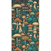 2025 Mighty Mushrooms Checkbook/2 Year Pocket Planner