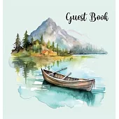 Guest book (hardback), comments book, guest book to sign, vacation home, holiday home, visitors comment book