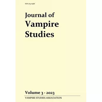 Journal of Vampire Studies: Vol. 3 (2023)