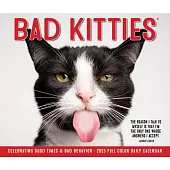 Bad Kitties 2025 6.2 X 5.4 Box Calendar