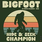 Bigfoot 2025 12 X 12 Wall Calendar