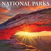 National Parks 2025 12 X 12 Wall Calendar