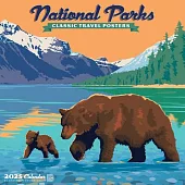 National Parks (Art) 2025 12 X 12 Wall Calendar