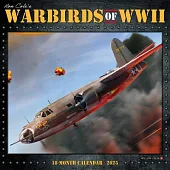 Warbirds of WWII 2025 12 X 12 Wall Calendar