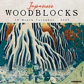 Japanese Woodblocks 2025 12 X 12 Wall Calendar