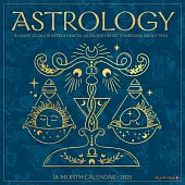 Astrology 2025 12 X 12 Wall Calendar