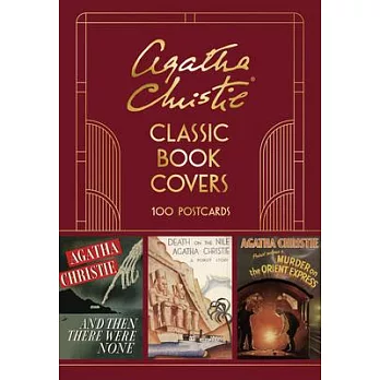 Agatha Christie Classic Book Covers: 100 Postcards