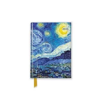 Vincent Van Gogh: The Starry Night 2025 Luxury Pocket Diary Planner - Week to View