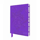 Alice in Wonderland 2025 Artisan Art Vegan Leather Diary Planner - Page to View with Notes