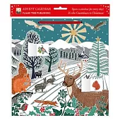 Kate Heiss: Winter Wonderland Advent Calendar (with Stickers)