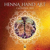 Henna Hand Art Wall Calendar 2025 (Art Calendar)