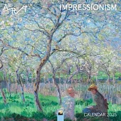 Art Uk: Impressionism Wall Calendar 2025 (Art Calendar)
