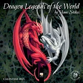 Anne Stokes: Dragon Legends of the World Mini Wall Calendar 2025 (Art Calendar)