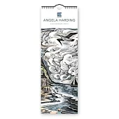 Angela Harding Slim Calendar 2025 (Art Calendar)