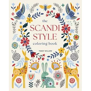 Scandi Style Coloring Book