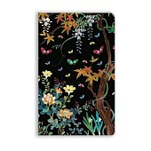 Ashmolean Museum: Cloisonné Casket with Flowers and Butterflies (Soft Touch Journal)