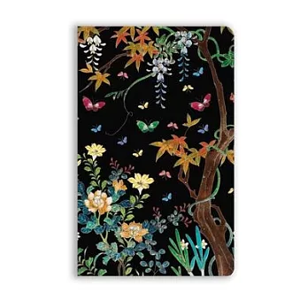 Ashmolean Museum: Cloisonné Casket with Flowers and Butterflies (Soft Touch Journal)