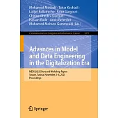 Advances in Model and Data Engineering in the Digitalization Era: Medi 2023 Short and Workshop Papers, Sousse, Tunisia, November 2-4, 2023, Proceeding