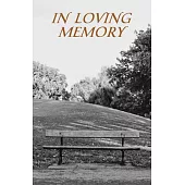 In Loving Memory Bulletin (Pkg 100) Funeral