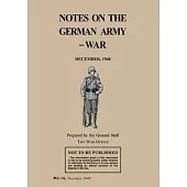 Notes on the German Army-War: December 1940