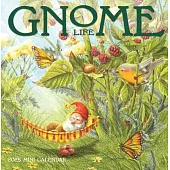 Gnome Life Mini Wall Calendar 2025