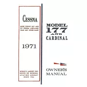 Cessna 1971 Model 177 and Cardinal Owner’s Manual