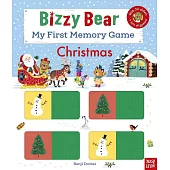 Bizzy Bear: My First Memory Game Book: Christmas